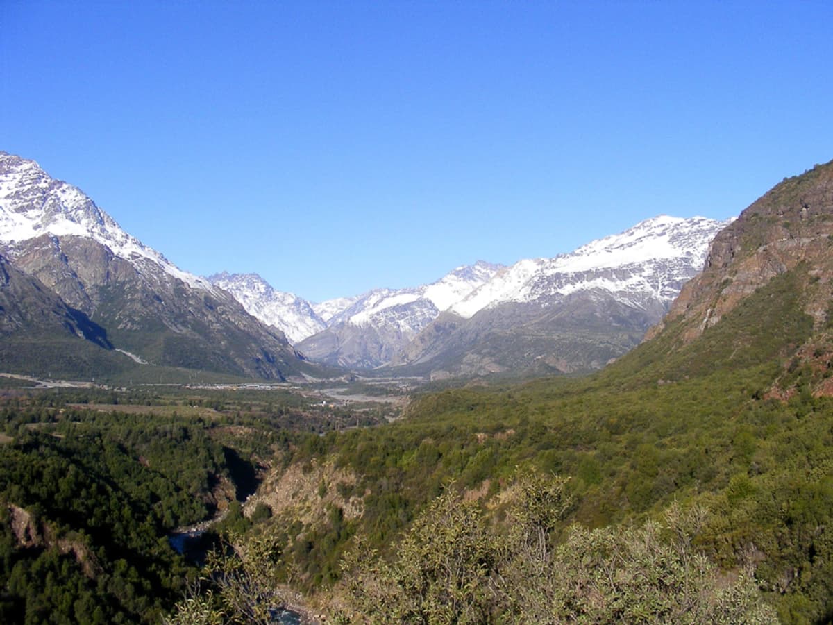 Entrada a la Reserva Nacional Rio De Los Cipreses